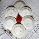 Flat earthenware plates