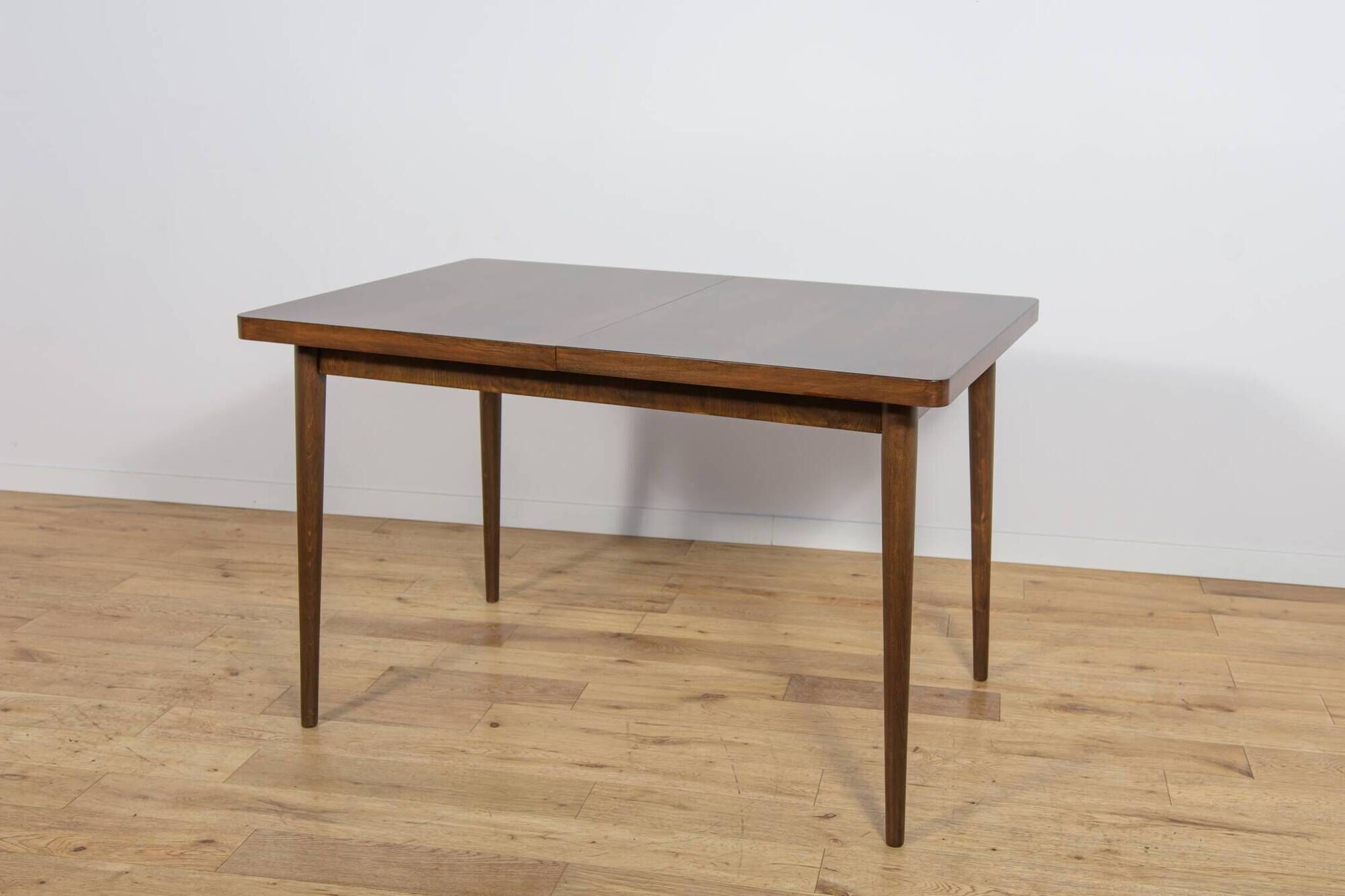 Mid Century Walnut Dining Table by Bohumil Landsman for Jitona, Czechoslovakia, 1960s
