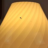 Pair of vintage Murano blown glass mushroom bedside lamps