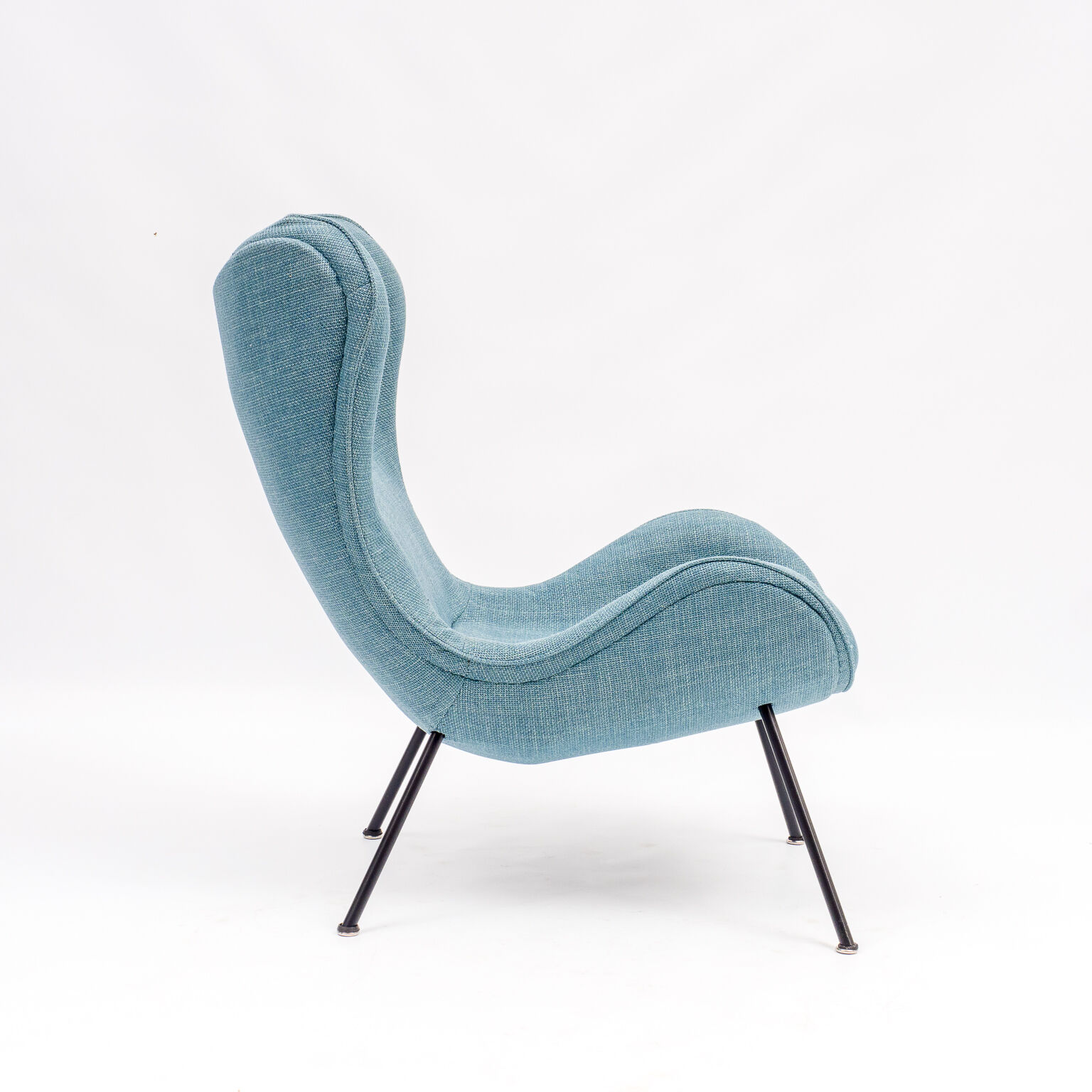 Armchair Madame, 50s, blue