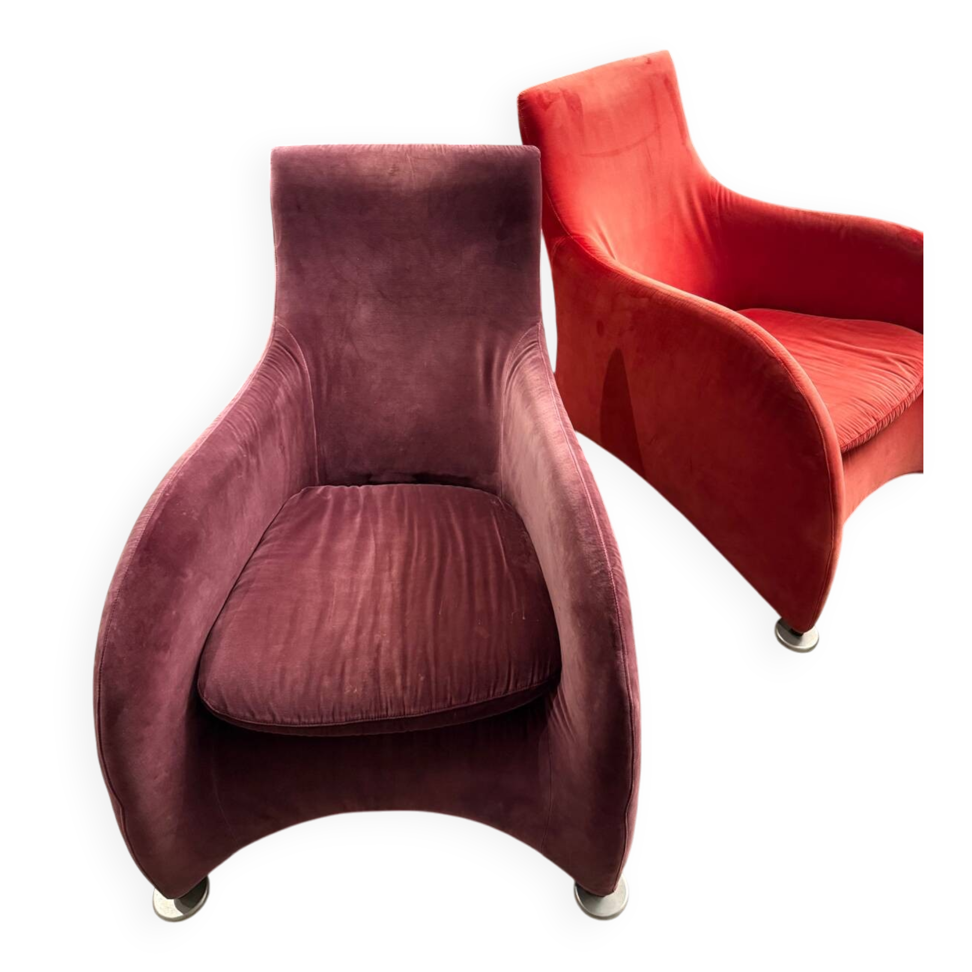 2 Loge armchairs for Montis