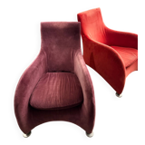 2 Loge armchairs for Montis