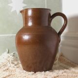 Pichet en Grès du Berry - Fait main - French - Vintage