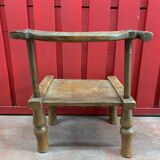 Former Baoulé wooden chair, Ivory Coast