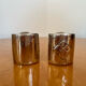 Vintage silver metal salt and pepper shaker