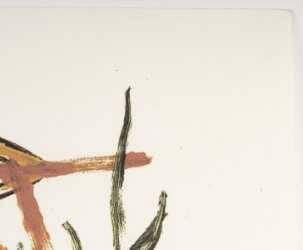 Numbered color silkscreen print, Jean-Michel Basquiat, 1990s