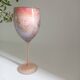 Verre décoré de l'artiste Jean Noël Bouillet