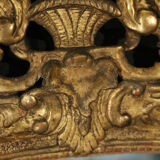 Golden wood regency mirror, 18th century