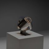 Stainless steel table lamp by Edera Radici for Sagim, Italy 1970