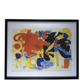 Lithographie numérotée 19/20 et signée Ger Lataster - Circa 1956