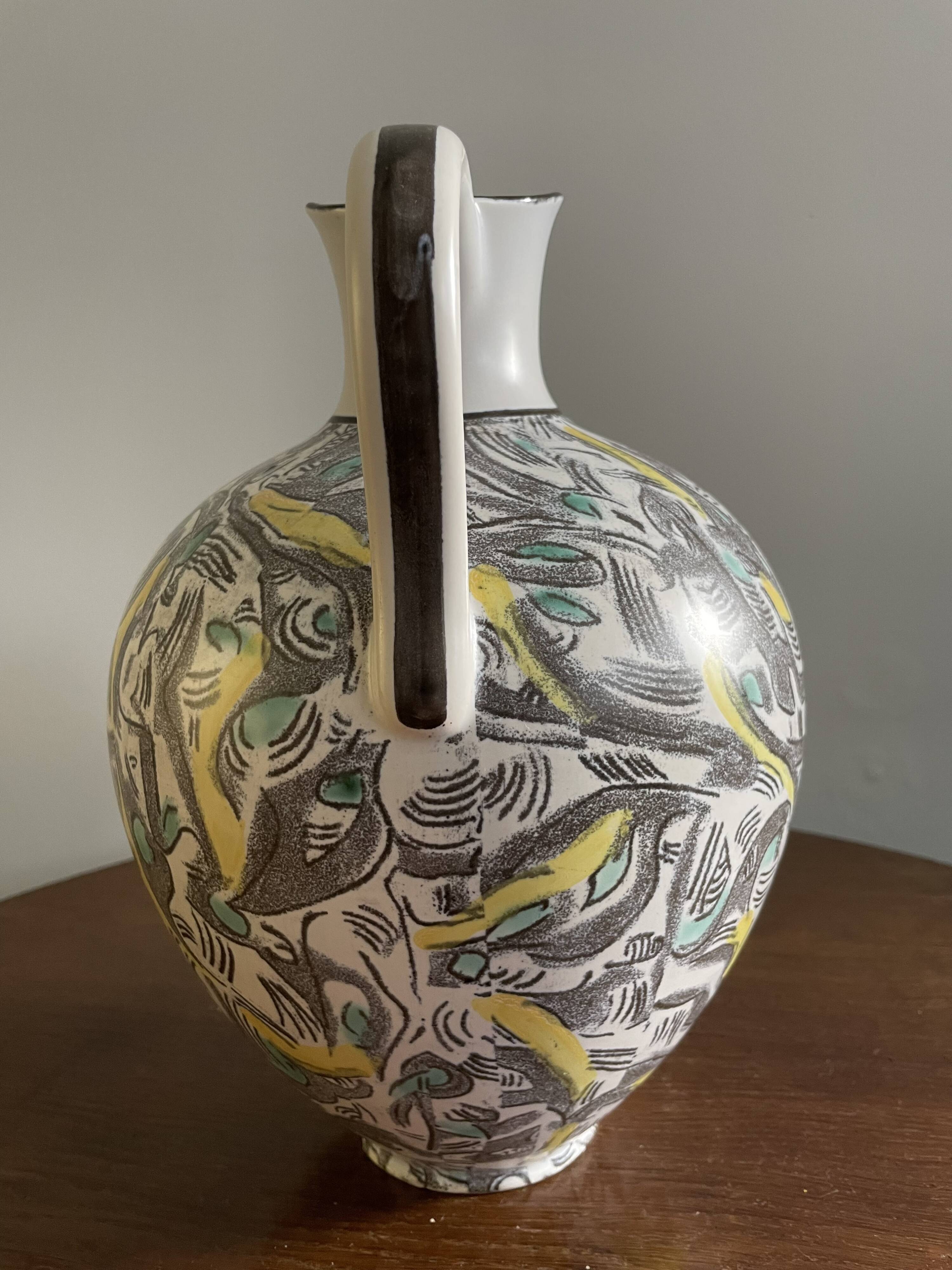 Waechtersbach Keramik jug West Germany