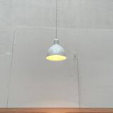 Vintage Danish enamelled pendant lamp model ES by Edgar Schlaefle for Louis Poulsen, 1980s.