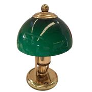 Set di 5 Lampade Vintage stile Nautico – Ottone e Vetro Colorato – 23cm