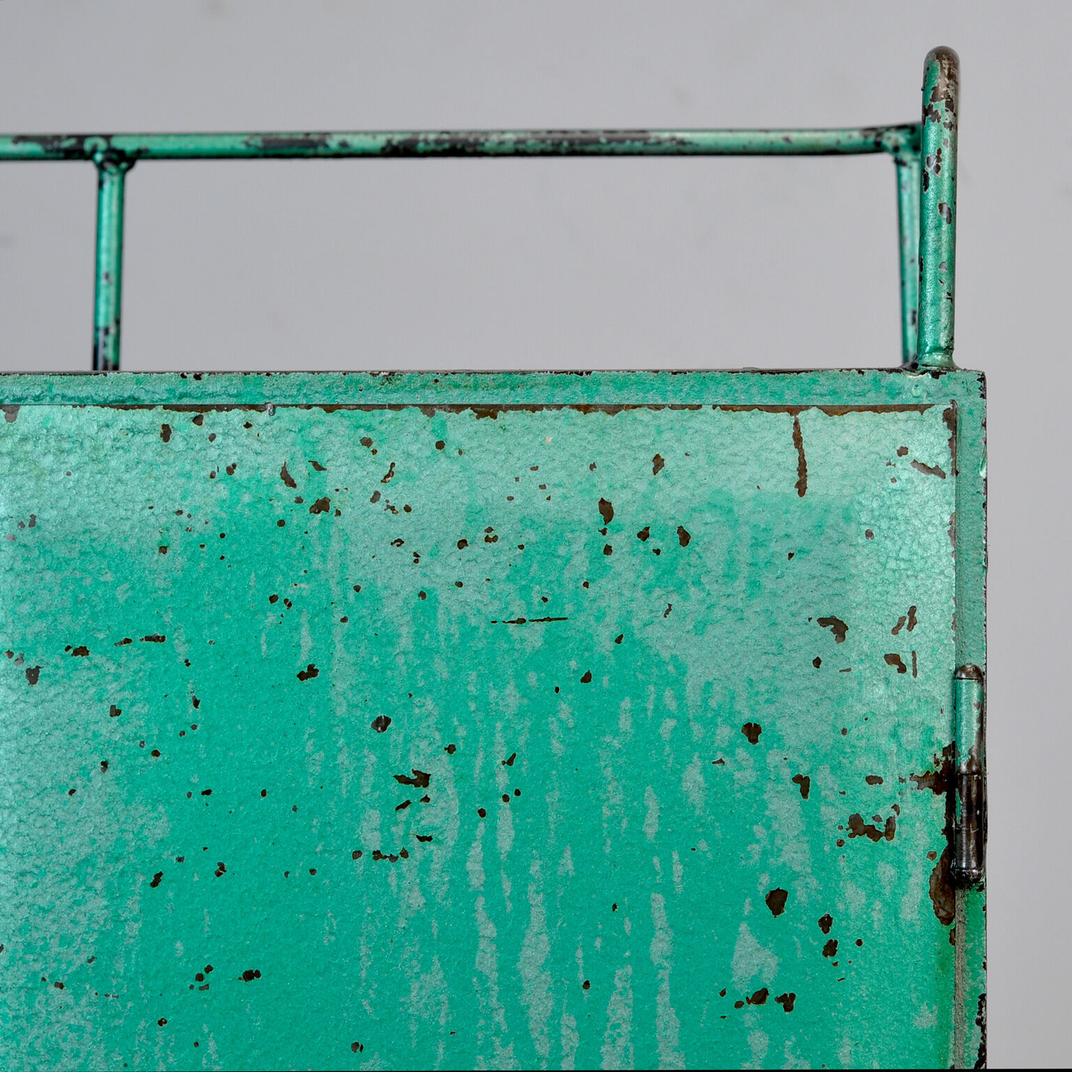 Industrial iron cabinet with 4 drawers, 1960s