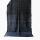 Tapis tissé main - noir uni - 2 x 3 m
