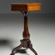 Marquetry side table ca. 1900