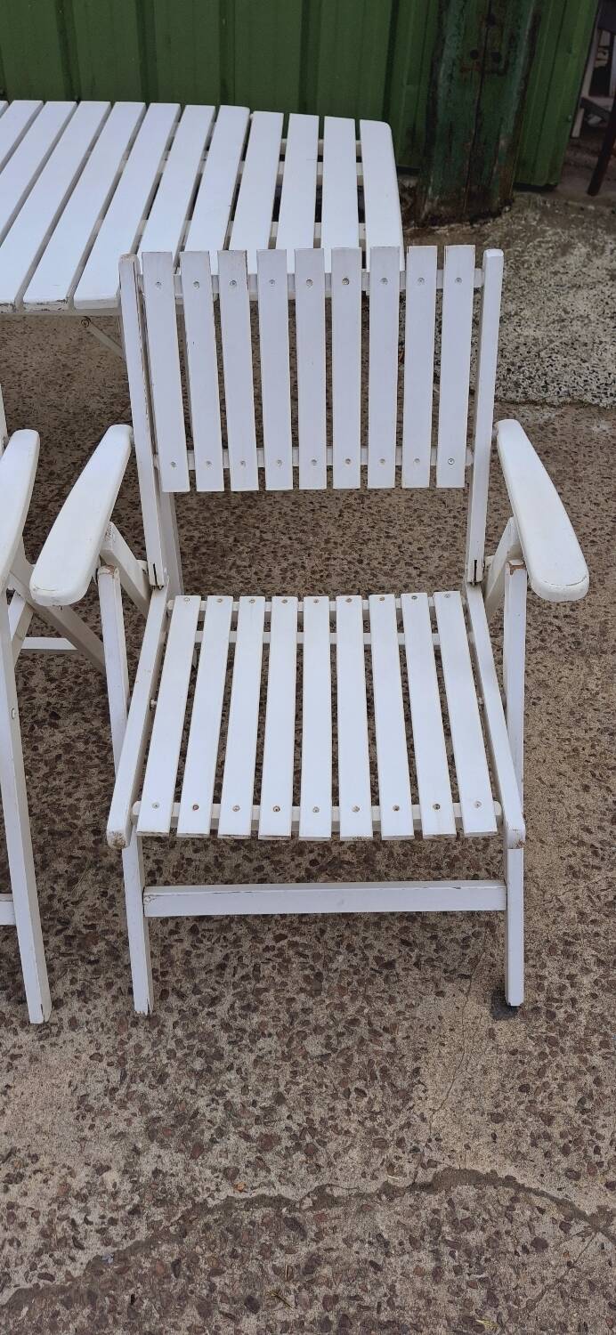 Antique garden furniture