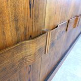 Vintage brutalist credenza, 1970s