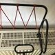 Vintage scoubidou coat rack