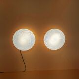 Technical Murano wall lamps "Tessuto"
