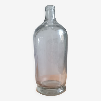 Antique blown glass bottle