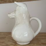 Pichet zoomorphe cochon burleigh ironstone