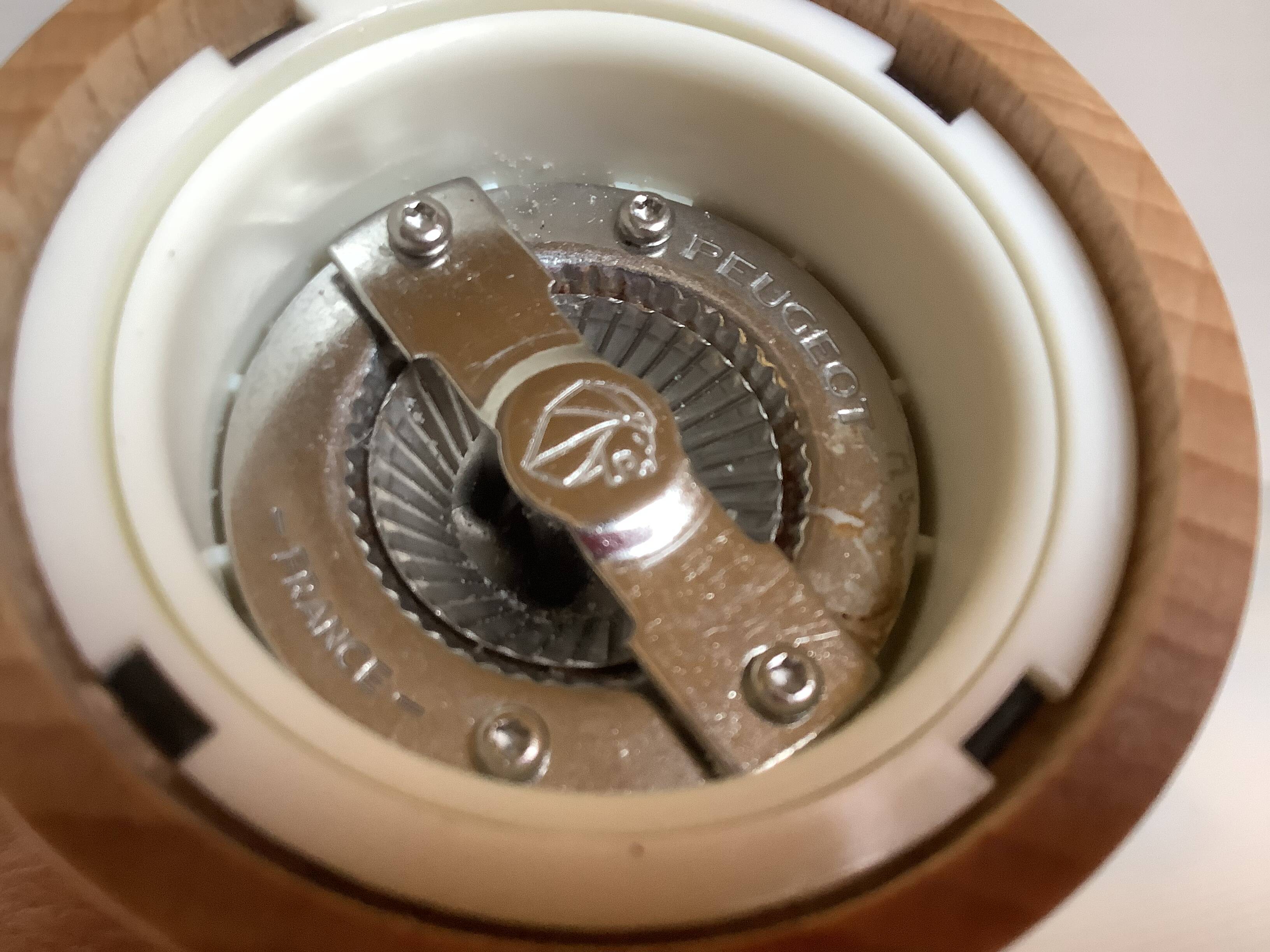 Peugeot wooden salt mill