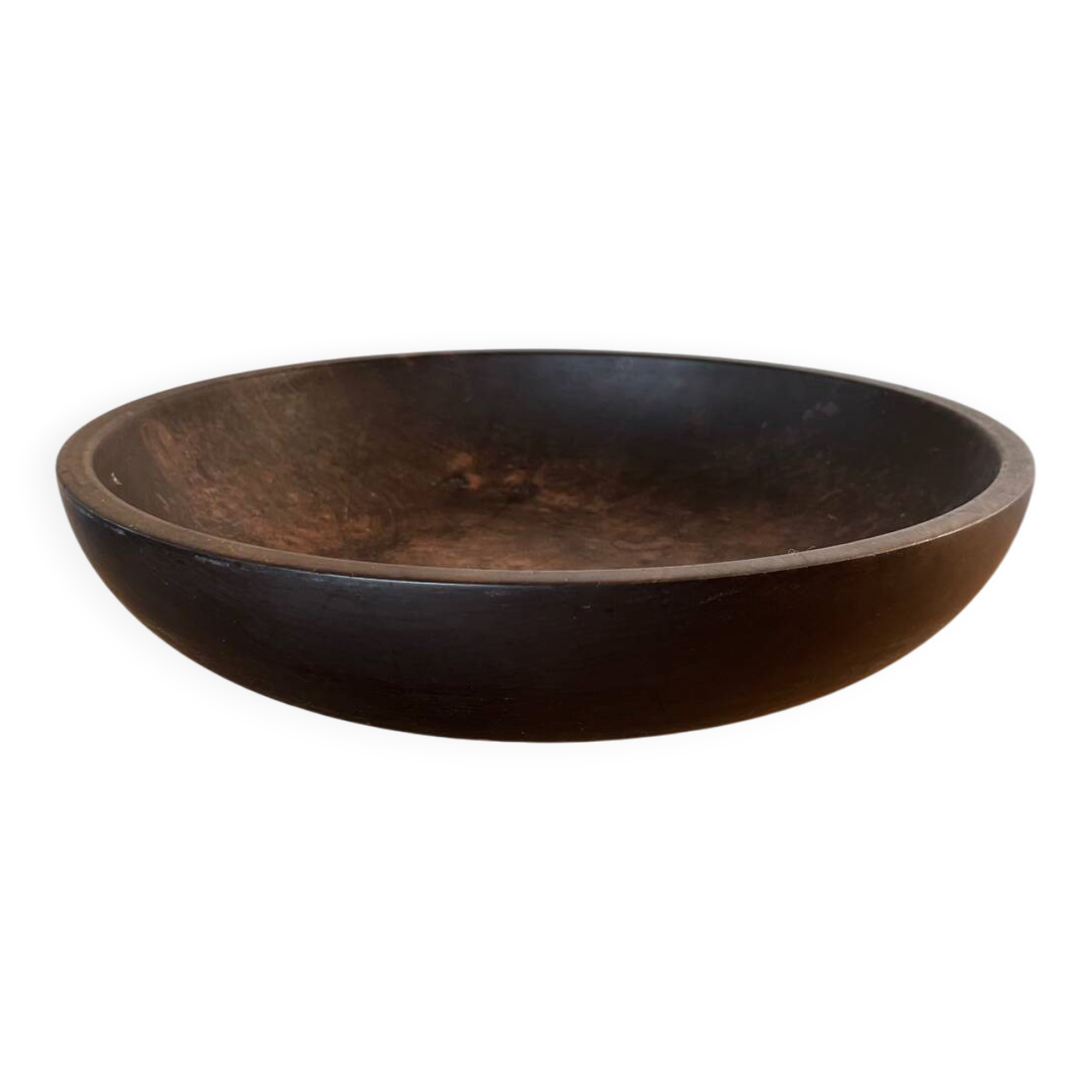 Large wooden bowl by Joshua Vogel at BCMT New York