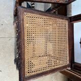 Caned chair set of 2
