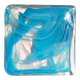 Minimalist Murano sommerso glass block plate