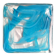 Minimalist Murano sommerso glass block plate
