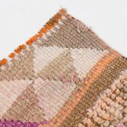 Pink Orange Vintage Runner Rug 95x363Cm SK 18096