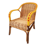 Wicker children's chair