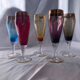 5 champagne flutes