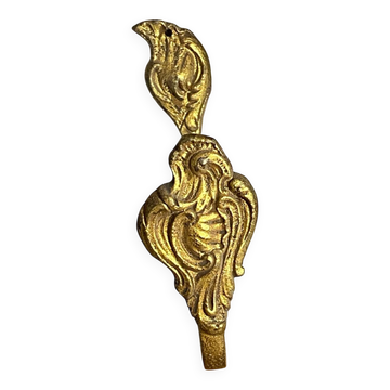 Old bronze coat hook