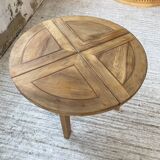 Maison Regain round elm table