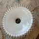 Vintage opaline hanging lamp