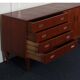 Grande enfilade vintage en bois des années 1960