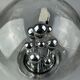 60s 70s table lamp ball lamp Doria "Big Ball" glass space age design