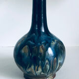 Art Deco vase in salt-glazed stoneware by Labrec by Labrut & Recullé