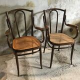 Paire de fauteuils Fischel