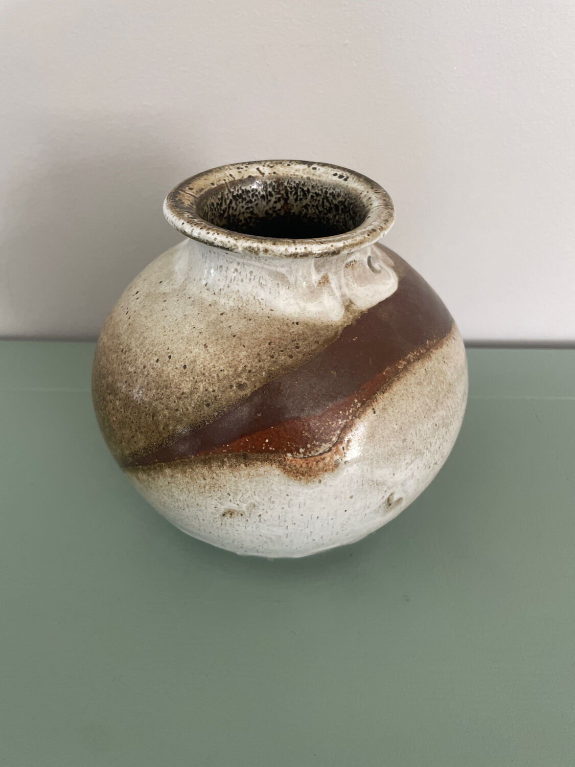 Vase, ceramic from La Combe du Lac, Lamoura