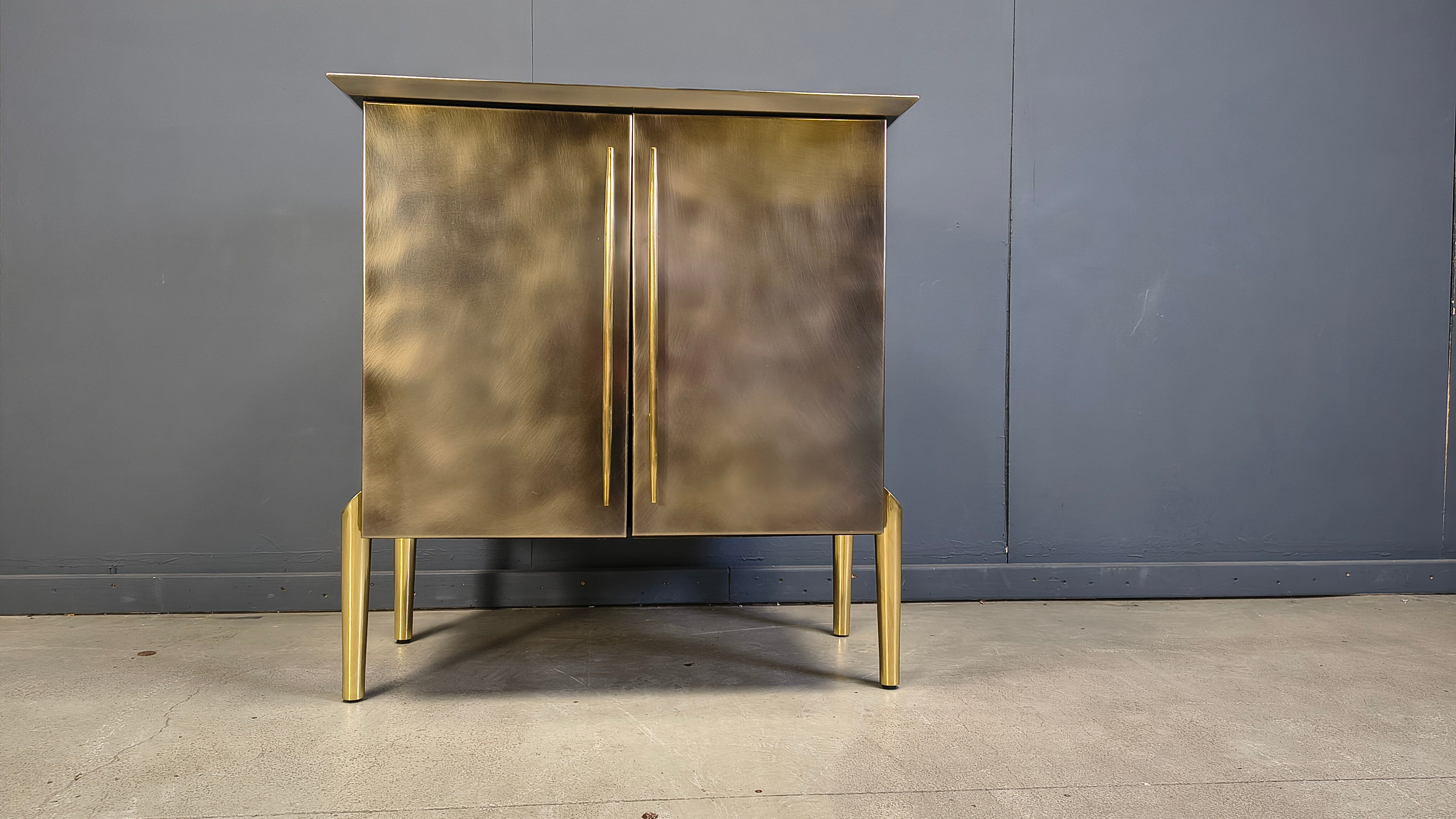 Post modern bar cabinet by Belgochrom, 1980s