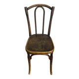 Antique bistro chair – J & J Kohn – curved wood