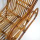 Fauteuil en rotin, années 1950