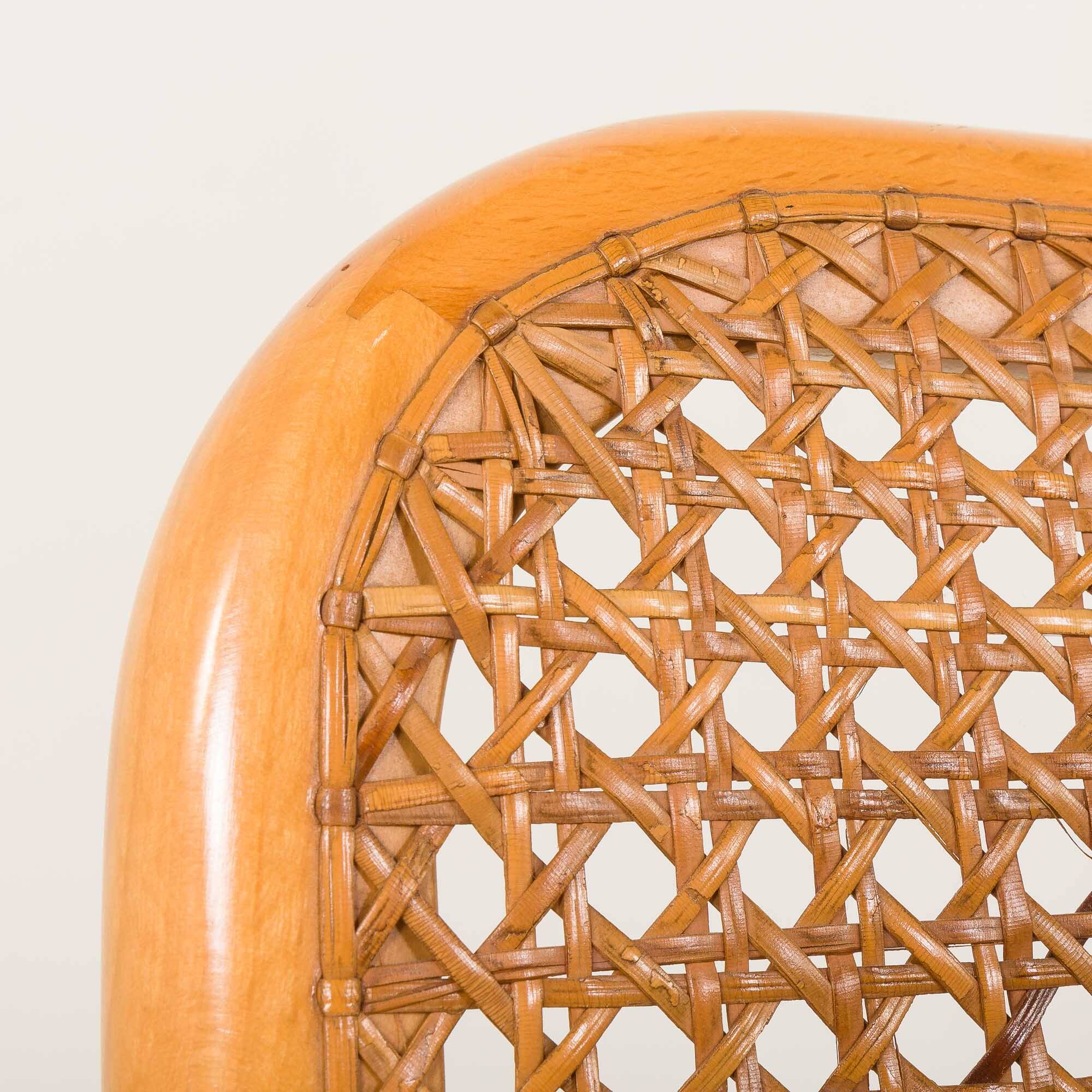 Pair of Italian vintage Ceska chairs by Gavina, 1960s