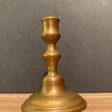 Bougeoir en bronze laiton d'époque XVIIIe