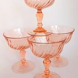 Rosaline champagne glasses