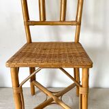 Rattan chair 60s-70s