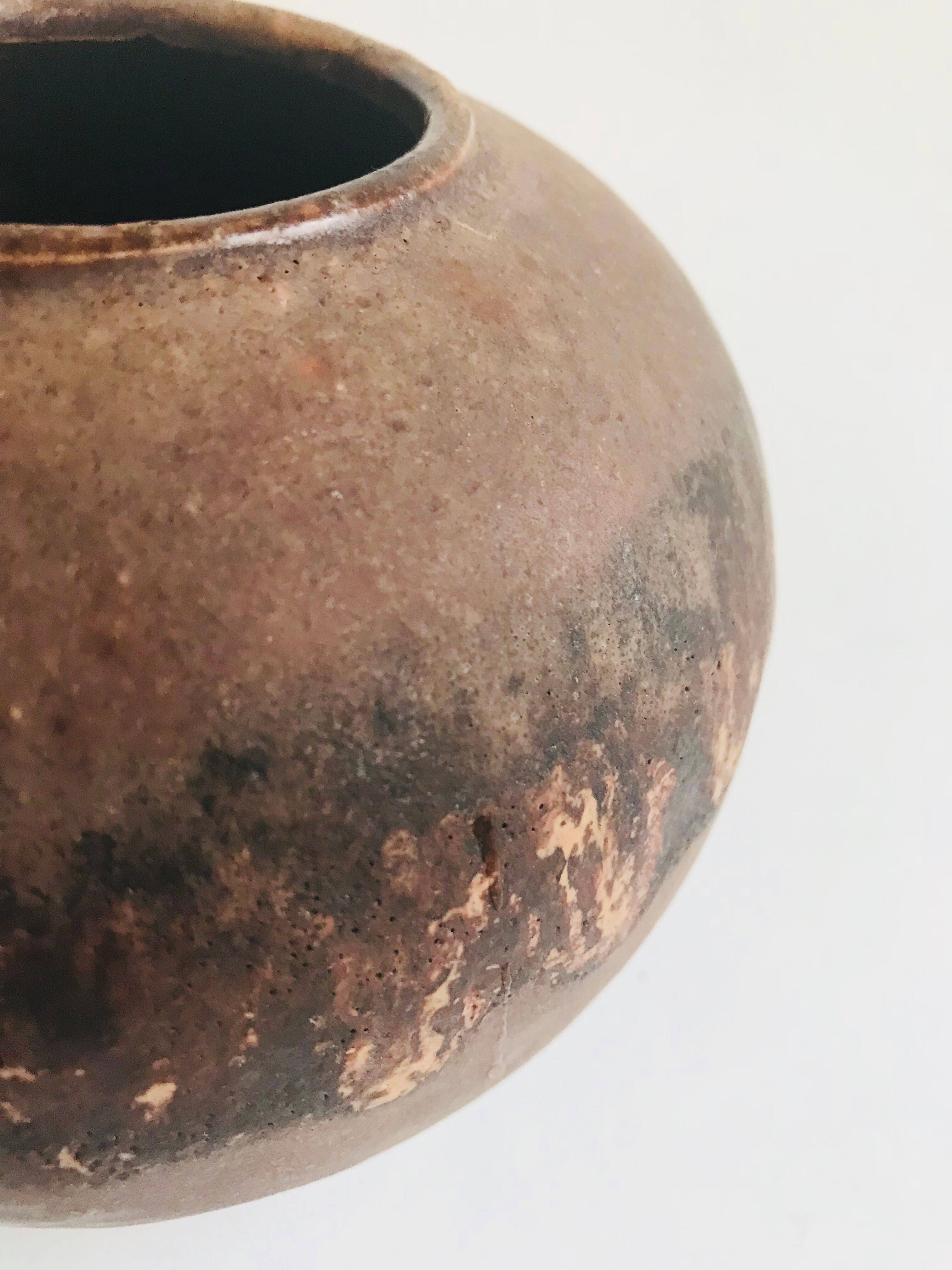Old terracotta vase